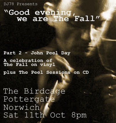 DJ78's Good evening, we are The Fall