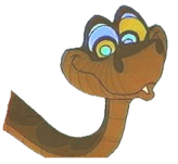 Kaa - disappointed, apparently